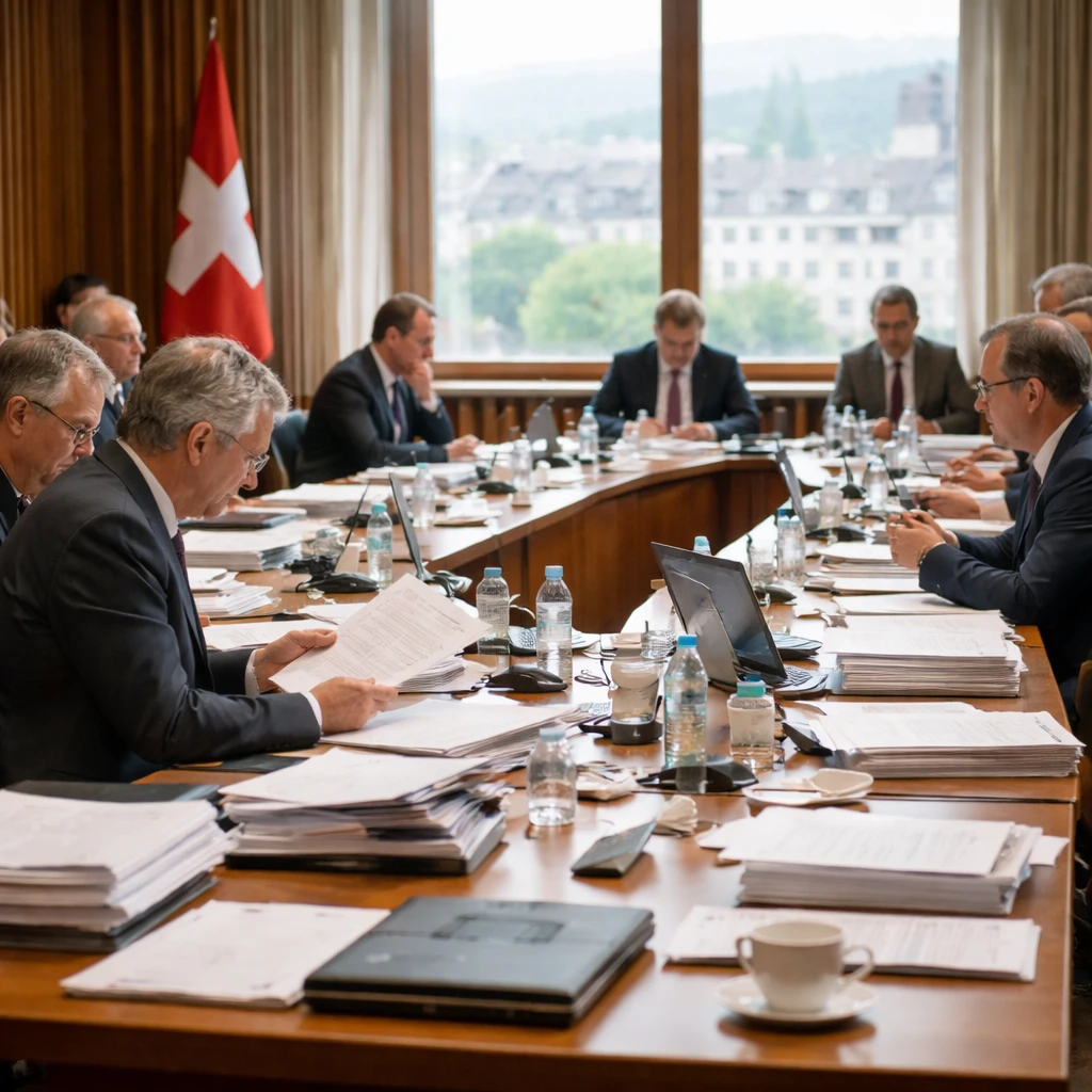 Swiss Senate Panel Pauses Vote on UBS Capital Framework, Will Revisit in August