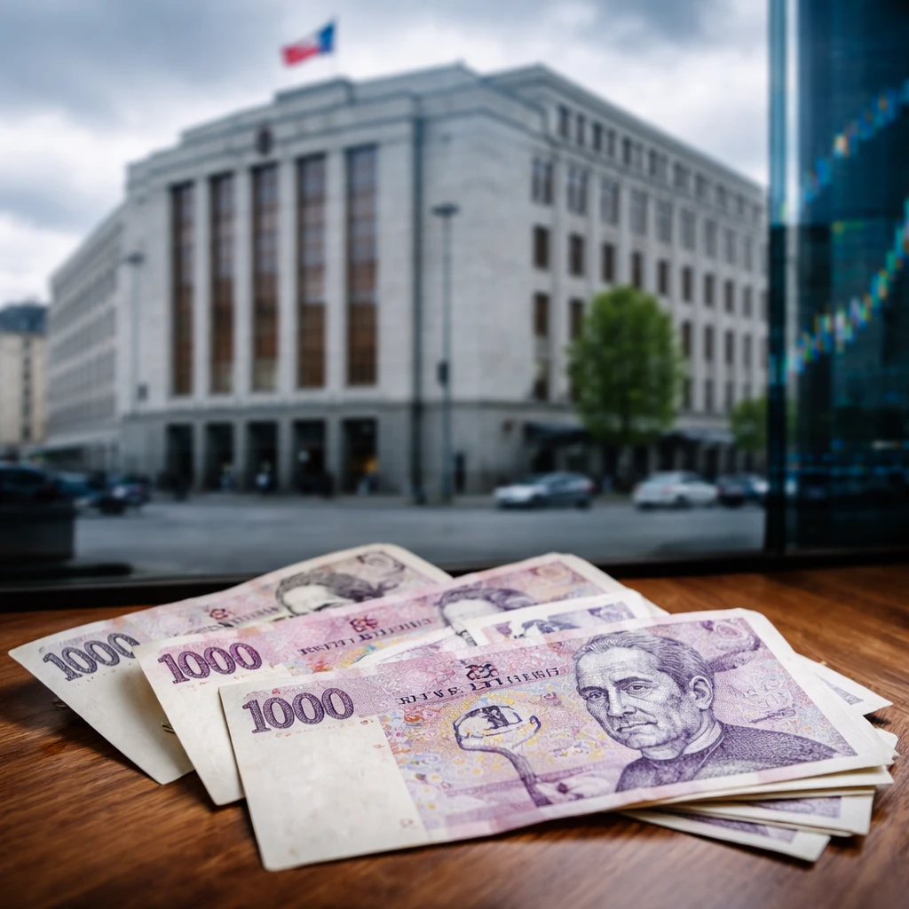 Czech Republic Posts May Current Account Shortfall of 38.31 Billion Crowns