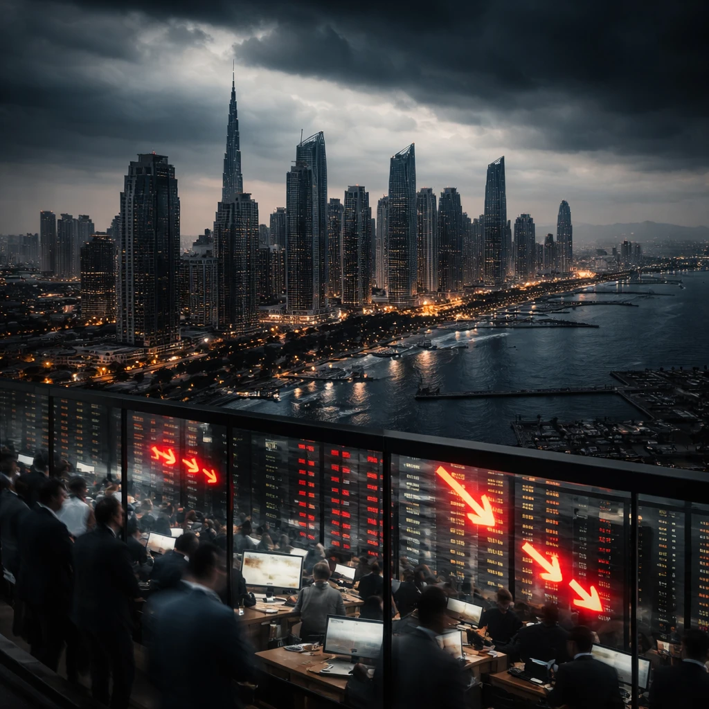 Dubai equities slump after Iran threatens Gulf infrastructure amid U.S. strike warnings