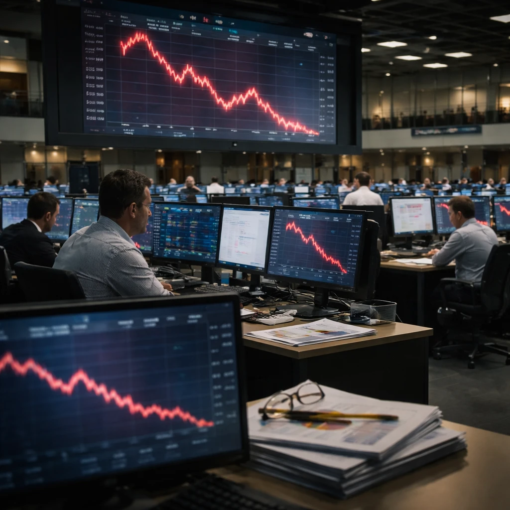 Frankfurt closes lower as construction, technology and software names drag indices