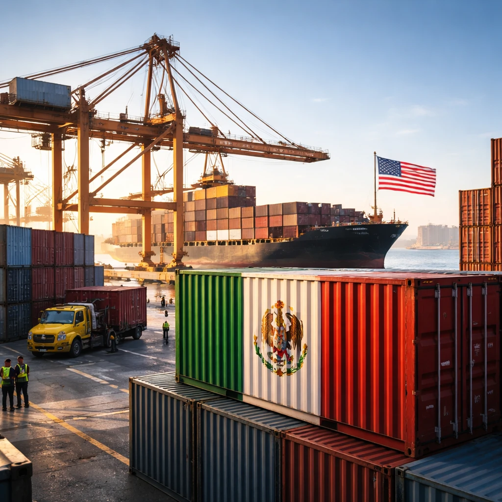 Mexico Says Most US-Bound Goods Would Be Exempt from Proposed 10% U.S. Tariff
