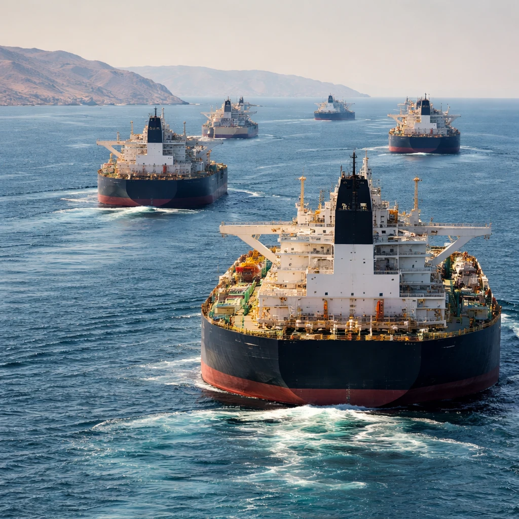 Short-term Treasury Yields Slip as Crude Flows Rise Through Strait of Hormuz