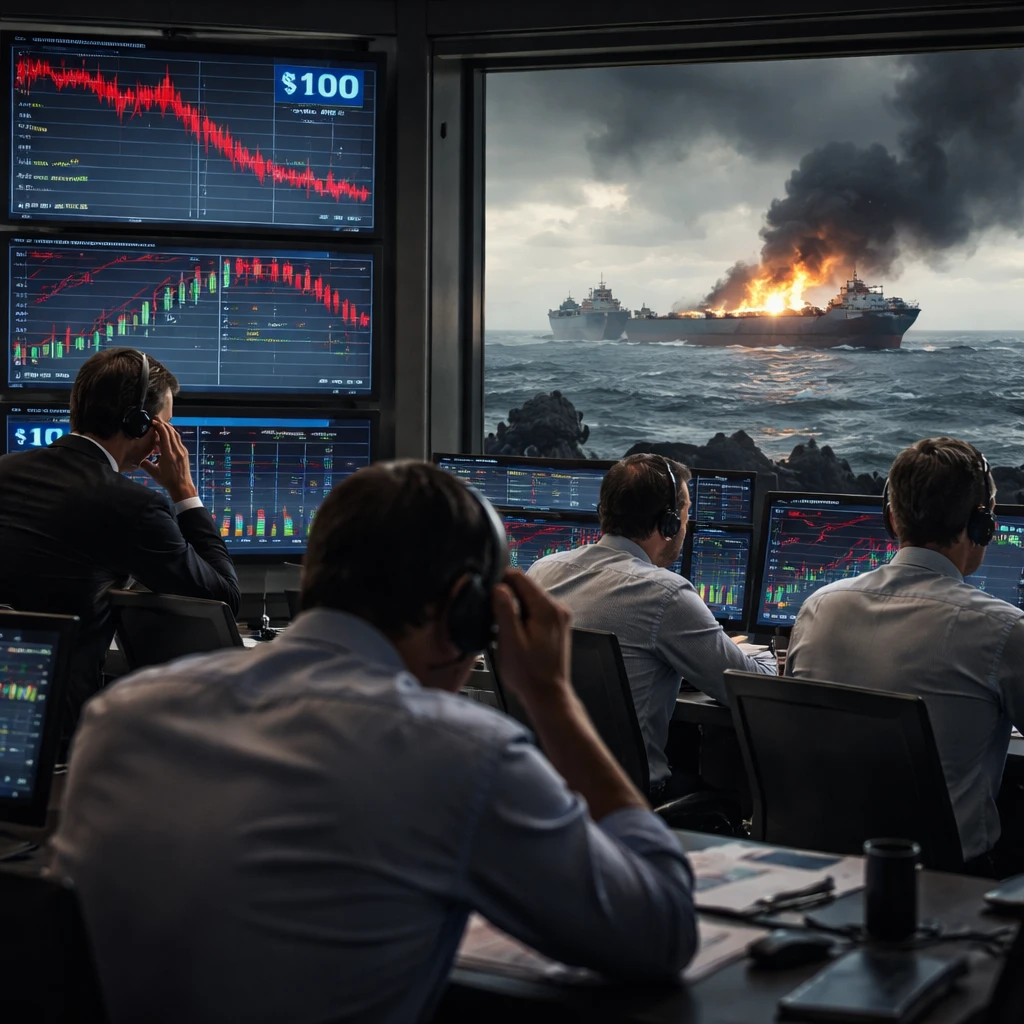 Oil Rally Above $100 Pressures U.S. Futures as Middle East Attacks Heighten Inflation Concerns