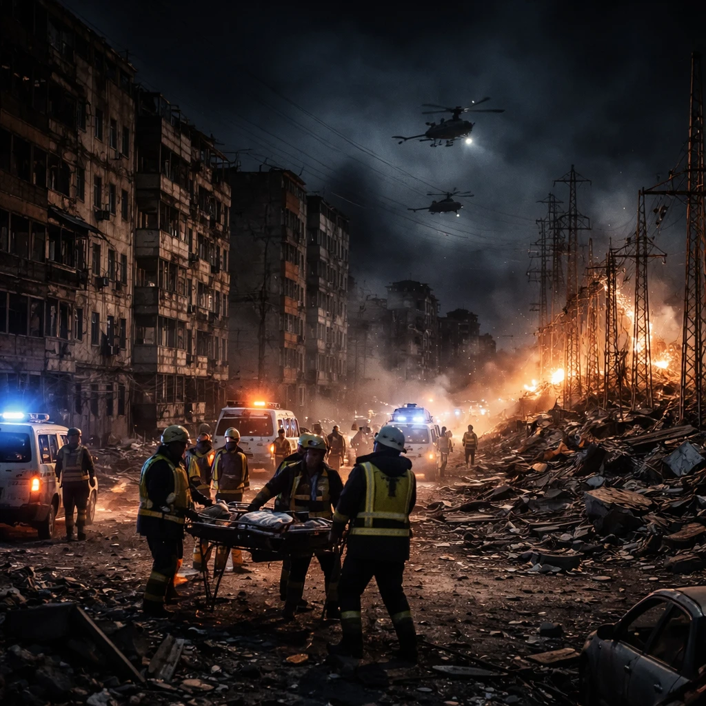 Overnight Russian Drone Strikes Kill Four Across Ukraine; Power and Transport Infrastructure Hit