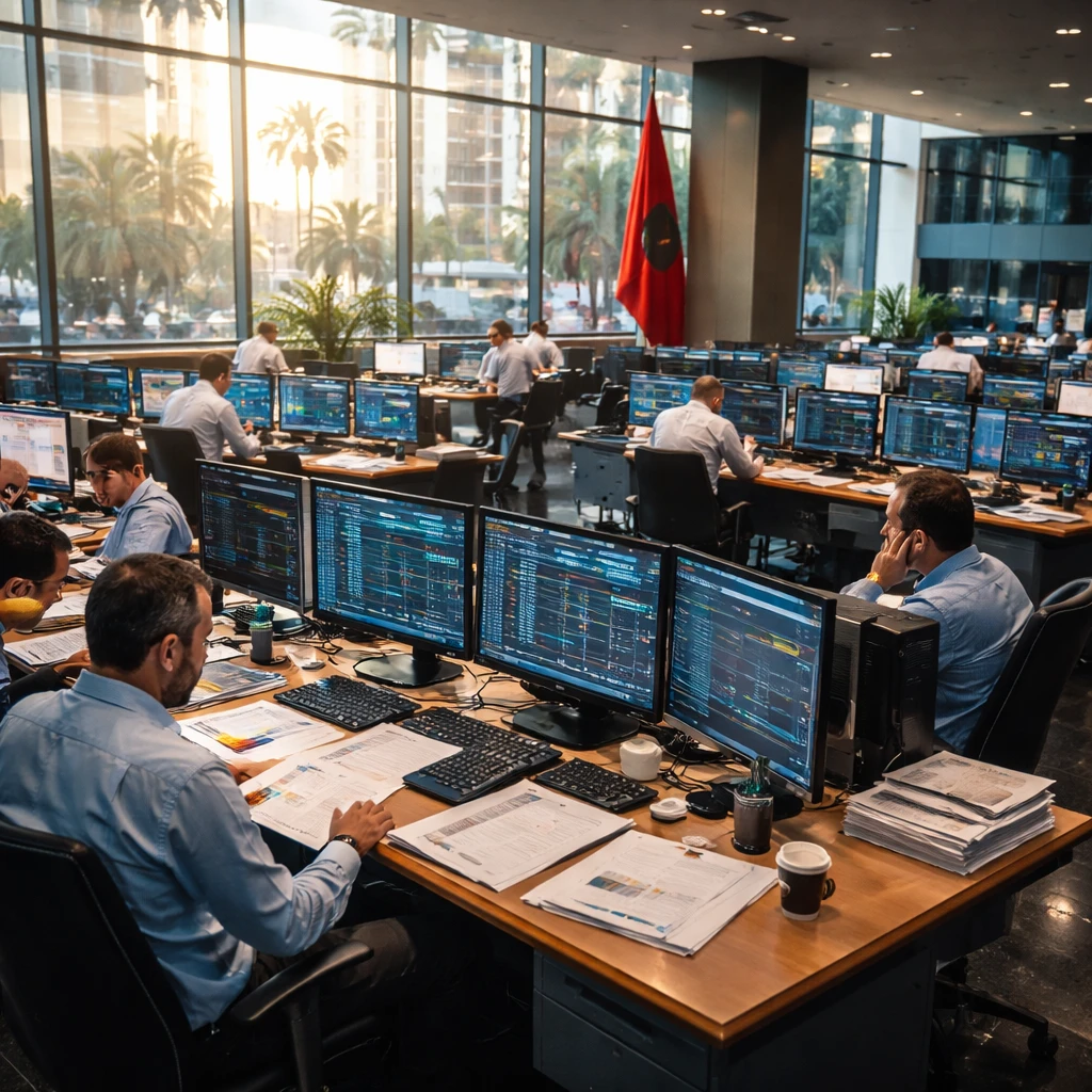 Casablanca Stocks Retreat as Utilities, Banking and Mining Drag Index Down