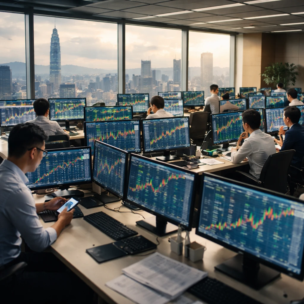 Taiwan market edges down as semiconductor and rubber sectors weigh on close