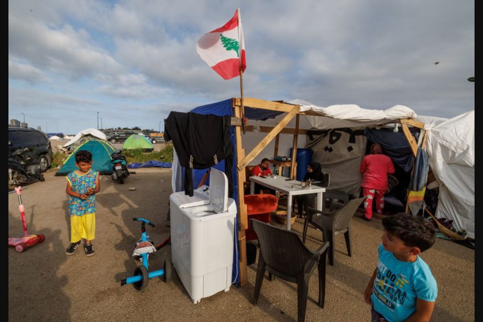 Displaced Lebanese Mechanic and Family Trapped in Uncertain Exile as Fighting Continues