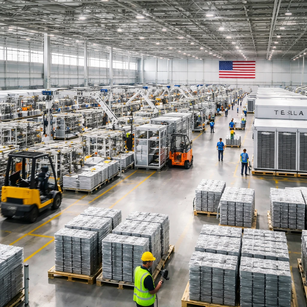 U.S. Confirms $4.3 Billion Tesla-LG Agreement to Build LFP Battery Plant in Michigan