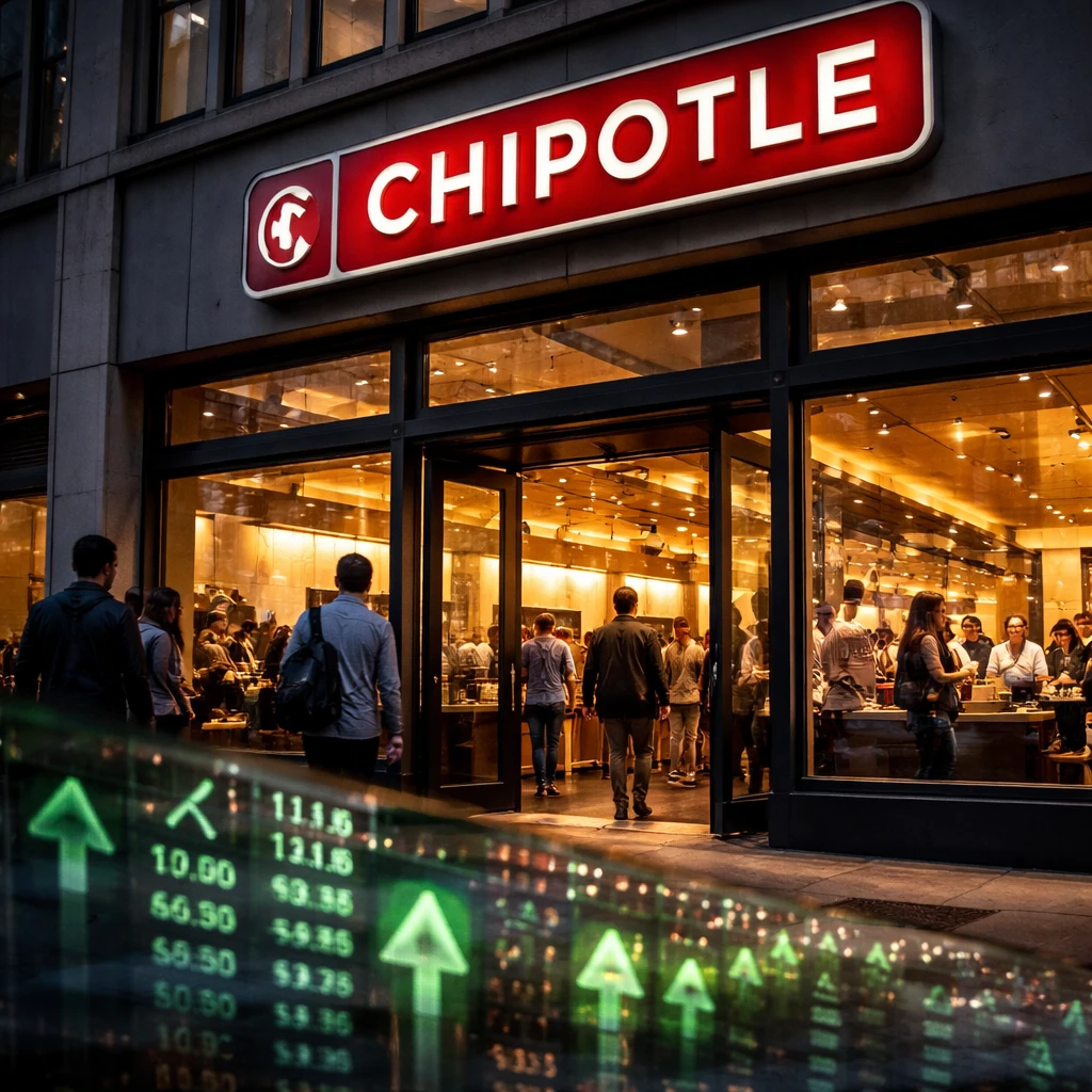 JPMorgan Upgrade Sends Chipotle Shares Higher as Valuation Reset Attracts Buyers