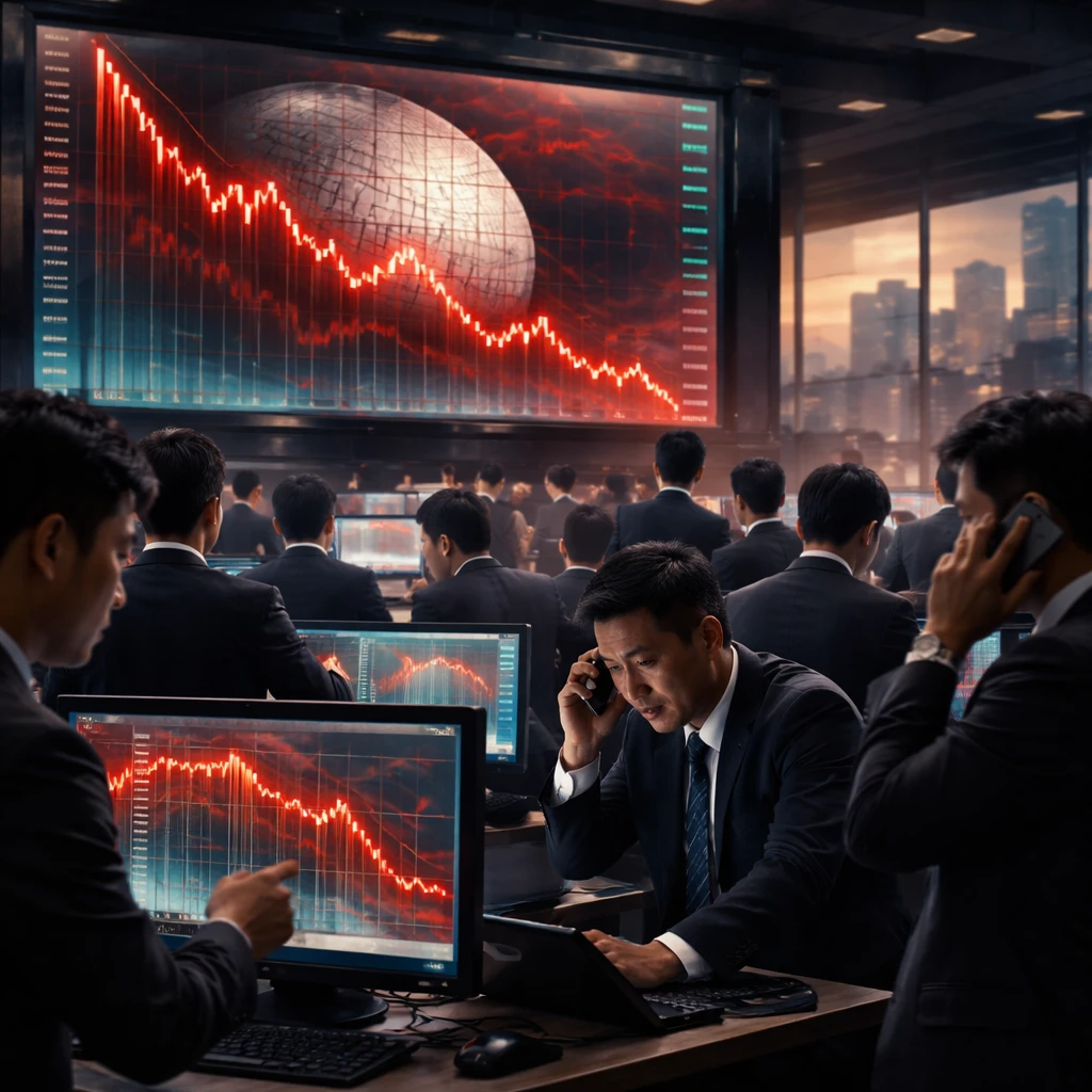 Asian Shares Slide as South Korean Chip Stocks Plunge; Eyes on TSMC Results
