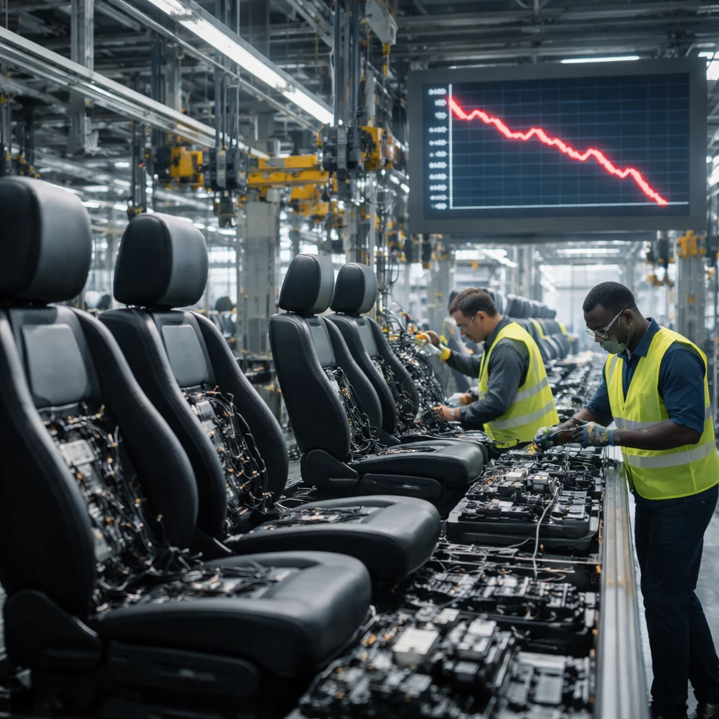 Lear Shares Plunge After Mixed Quarter and Cautionary Outlook
