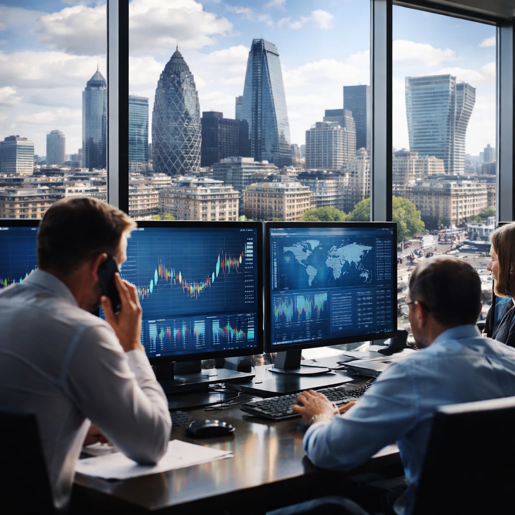 UK stocks climb as diplomatic signals ease Middle East fears; Vistry tumbles on margin warning