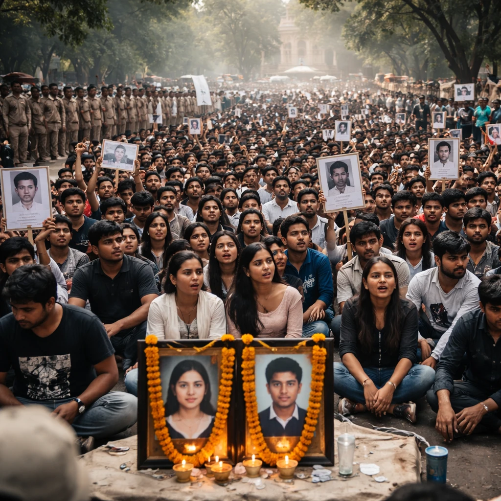 ‘The fear killed her’: Exam paper leaks ignite nationwide student uprising in India