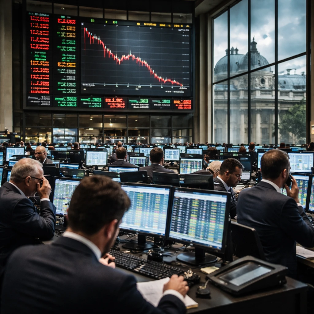 Paris Stocks End Lower as CAC 40 Drops 2.17%; Energy Names Among Few Gainers