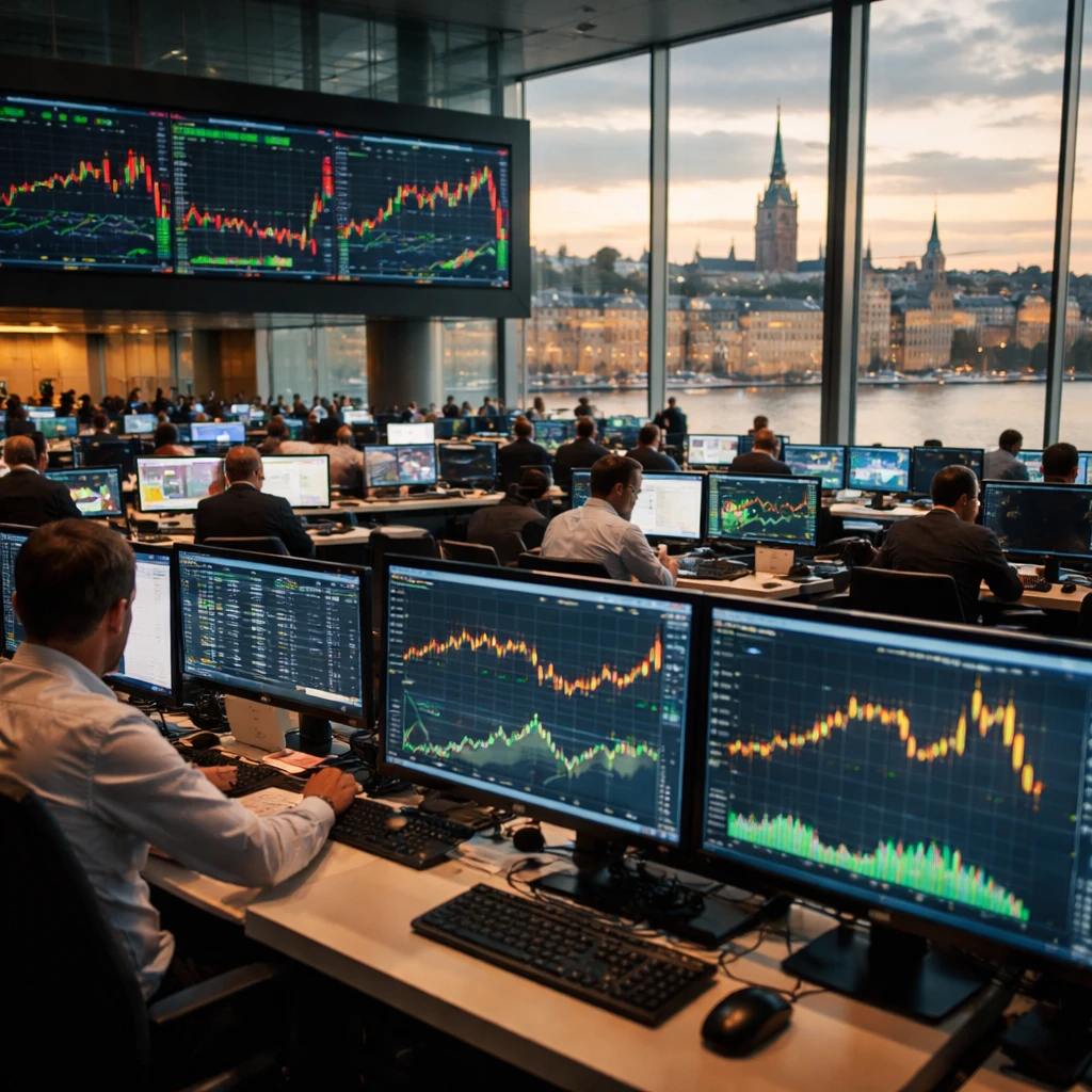Stock Index Falls as Basic Materials, Healthcare and Telecoms Weigh on Stockholm Close