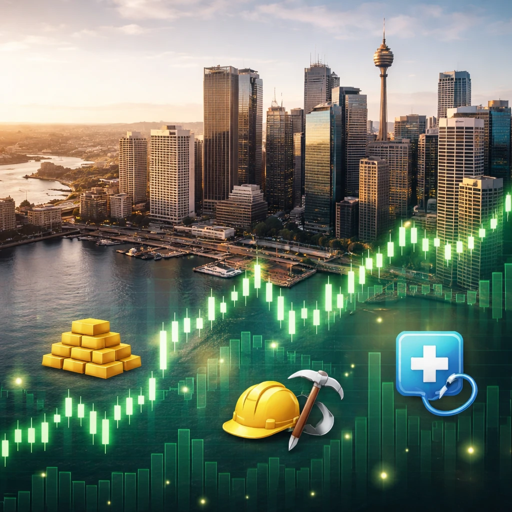 Australian equities climb as miners and healthcare lead; S&P/ASX 200 up 1.37%