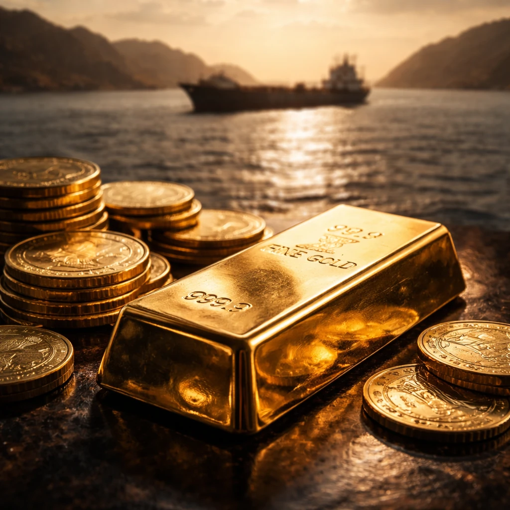 Gold Gains as U.S.-Iran Accord Eases Middle East Risk; Fed Guidance Keeps Upside Limited