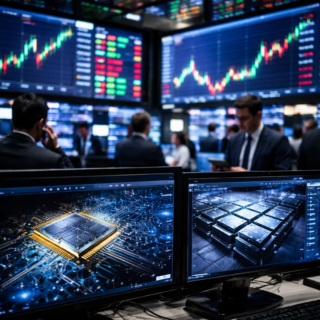 Intraday winners and losers: Intel, Micron lead gains as Palantir slips