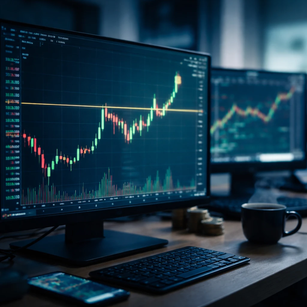 Bitcoin Climbs Past $64,000 as Tech Stocks Boost Risk Appetite