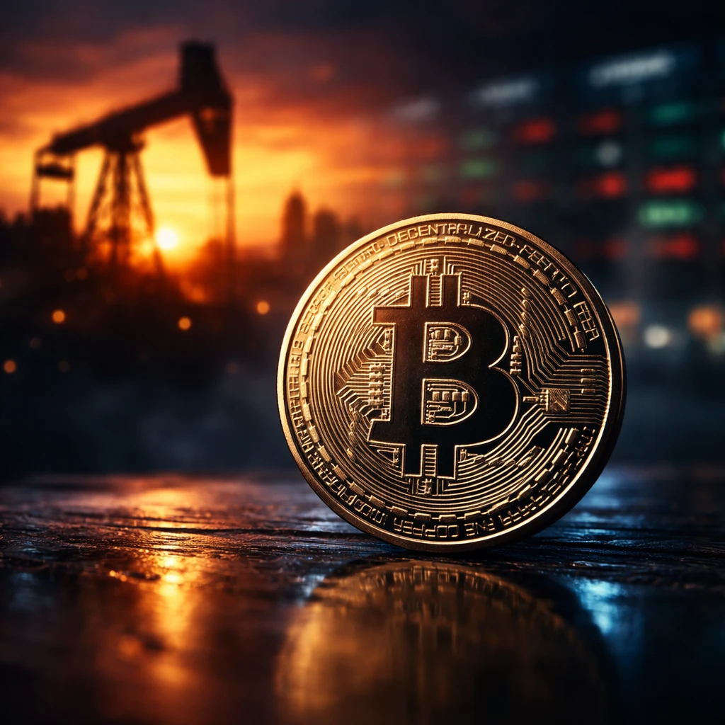 Bitcoin Holds Just Below $77,000 as Oil-Fueled Inflation Concerns Weigh on Crypto