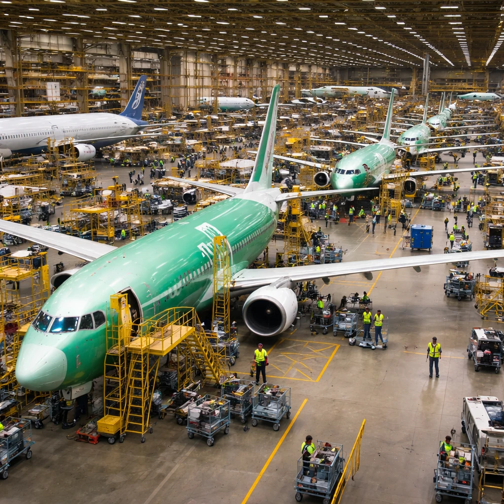 Boeing's May Deliveries Rise 33% to 60 Jets as 737 MAX Output Gains Momentum