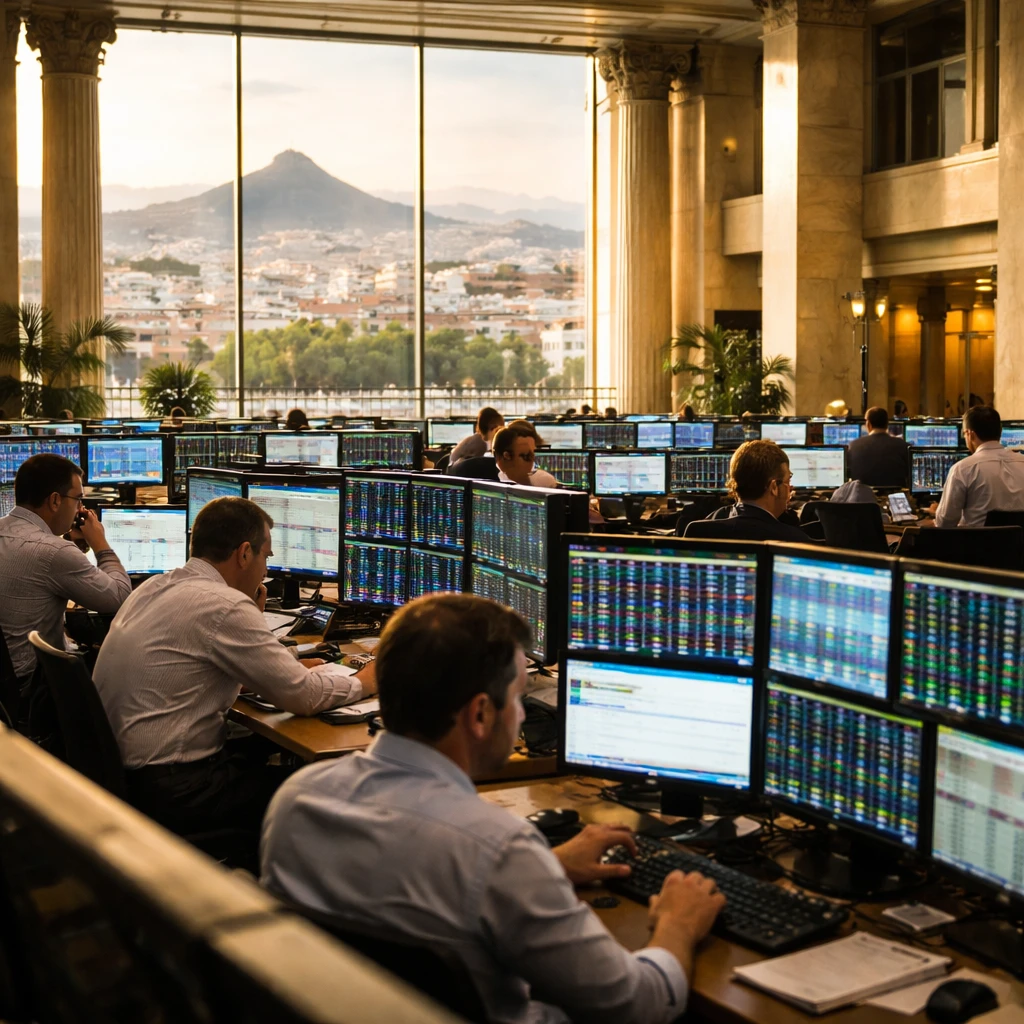 Athens Market Inches Higher as Construction, Travel and Tech Stocks Lead Gains