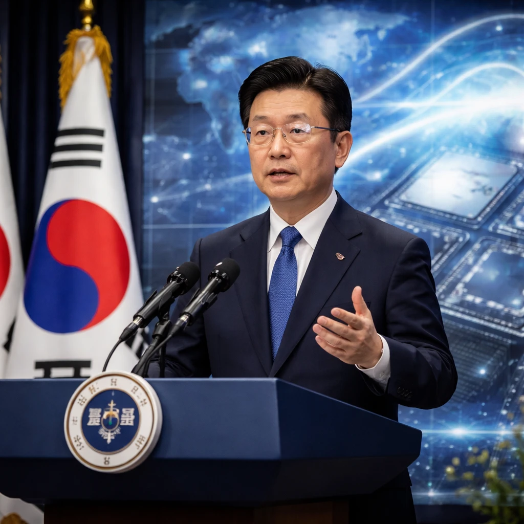 South Korean President Addresses Potential US Semiconductor Tariffs and Currency Concerns