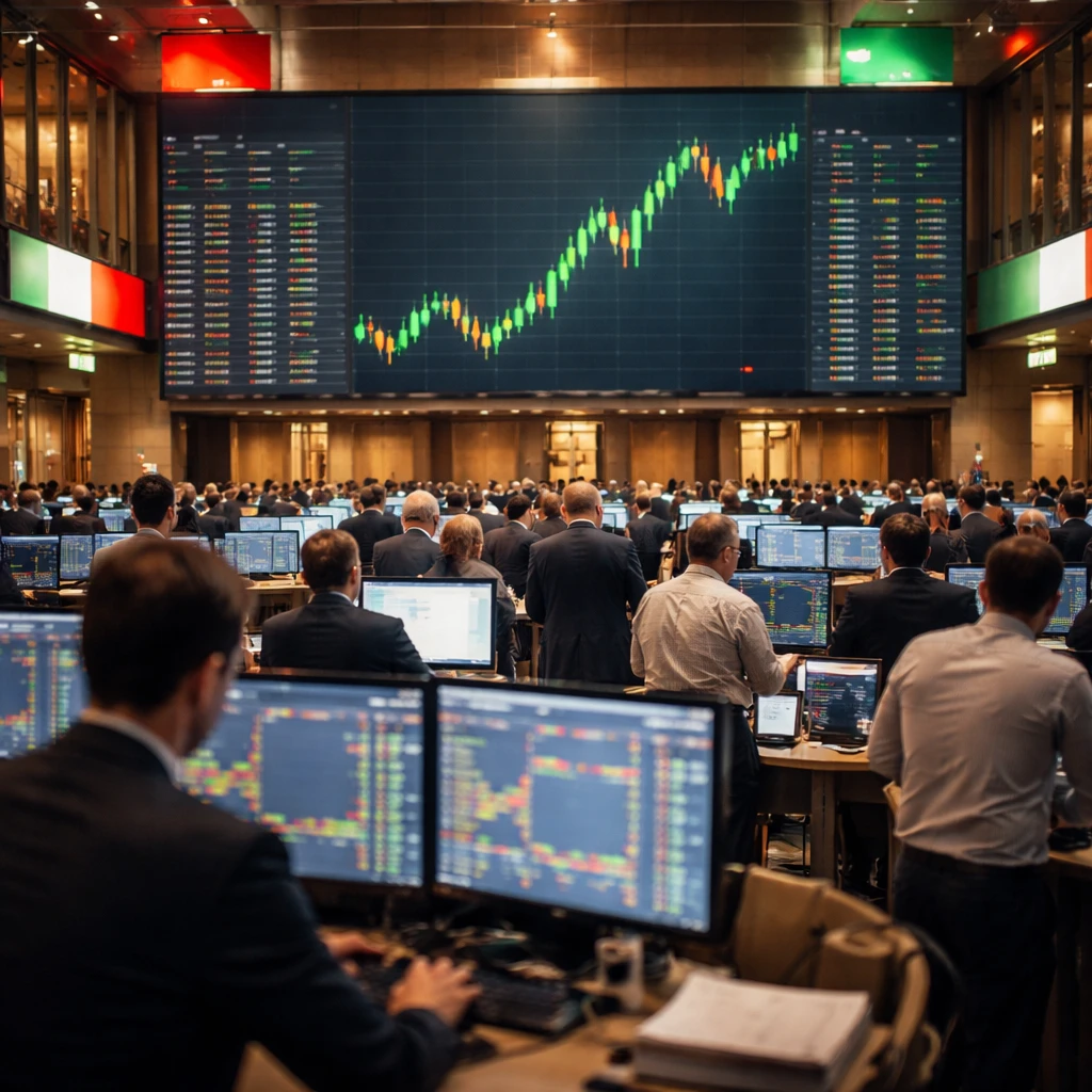 Milan Stocks Close Modestly Higher; Industrials, Tech and Energy Lead Gains