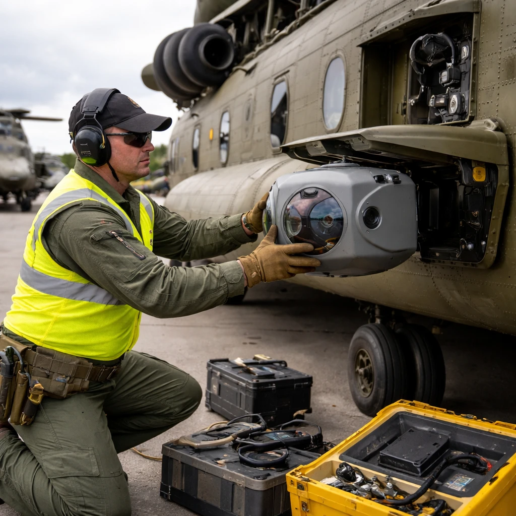 Northrop Grumman to Deploy CIRCM Systems on German Chinook Fleet