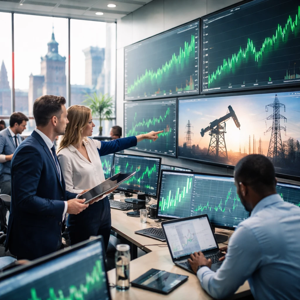 Warsaw Shares Advance as Energy, Oil & Gas and Chemicals Drive Gains