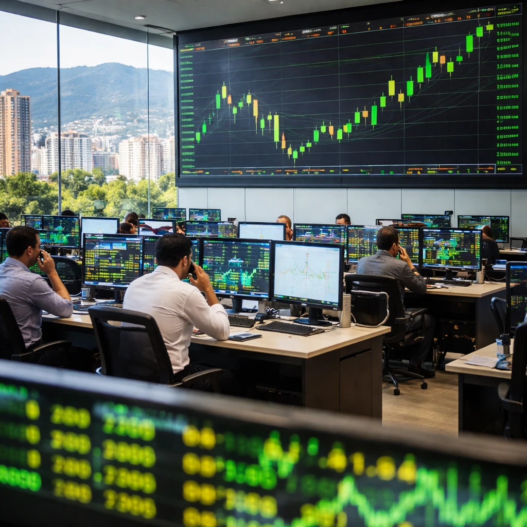 Colombian equities finish higher as COLCAP gains 1.54% led by energy and financials