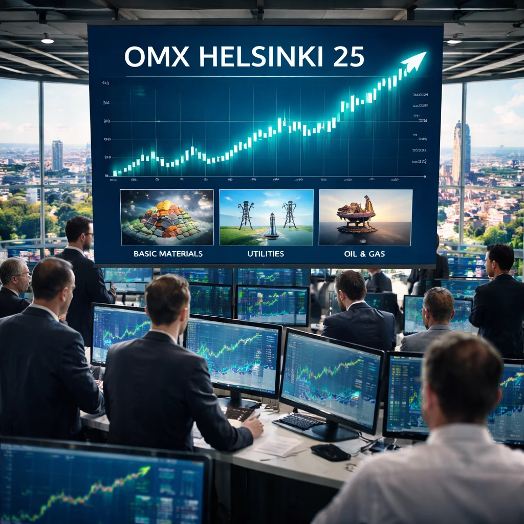 Strong Closing Gains Lift Finland's OMX Helsinki 25 Amid Sector Advances