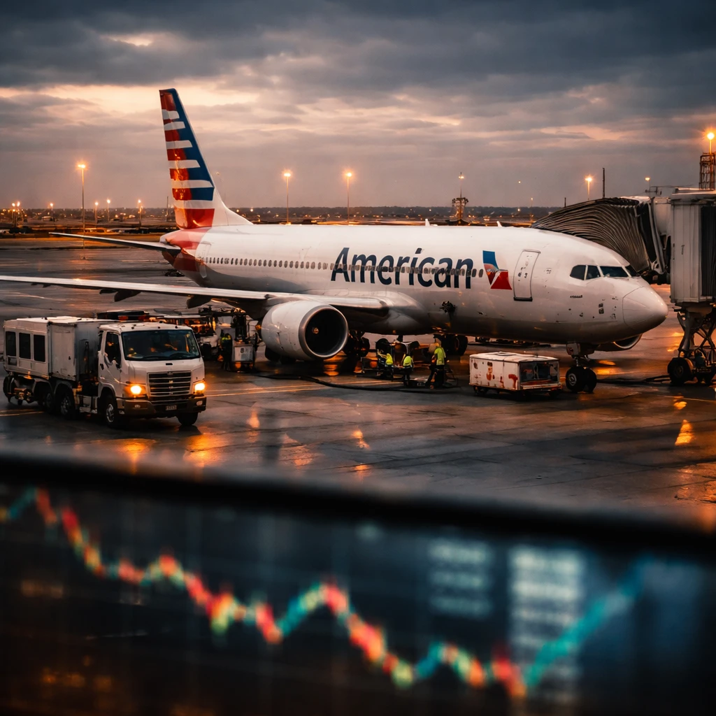 American Airlines Pulls Back After IATA Cuts 2026 Profit Forecast; Fuel Spike Weighs on Shares