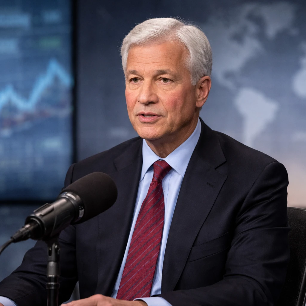 Dimon Says Markets Will Stay on Edge Until Iran Conflict Is Resolved