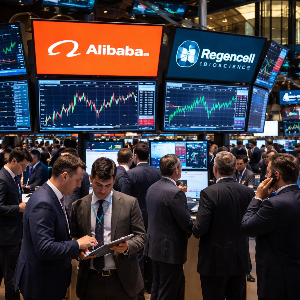 Market Movements on Thursday Spotlight Alibaba and Regencell