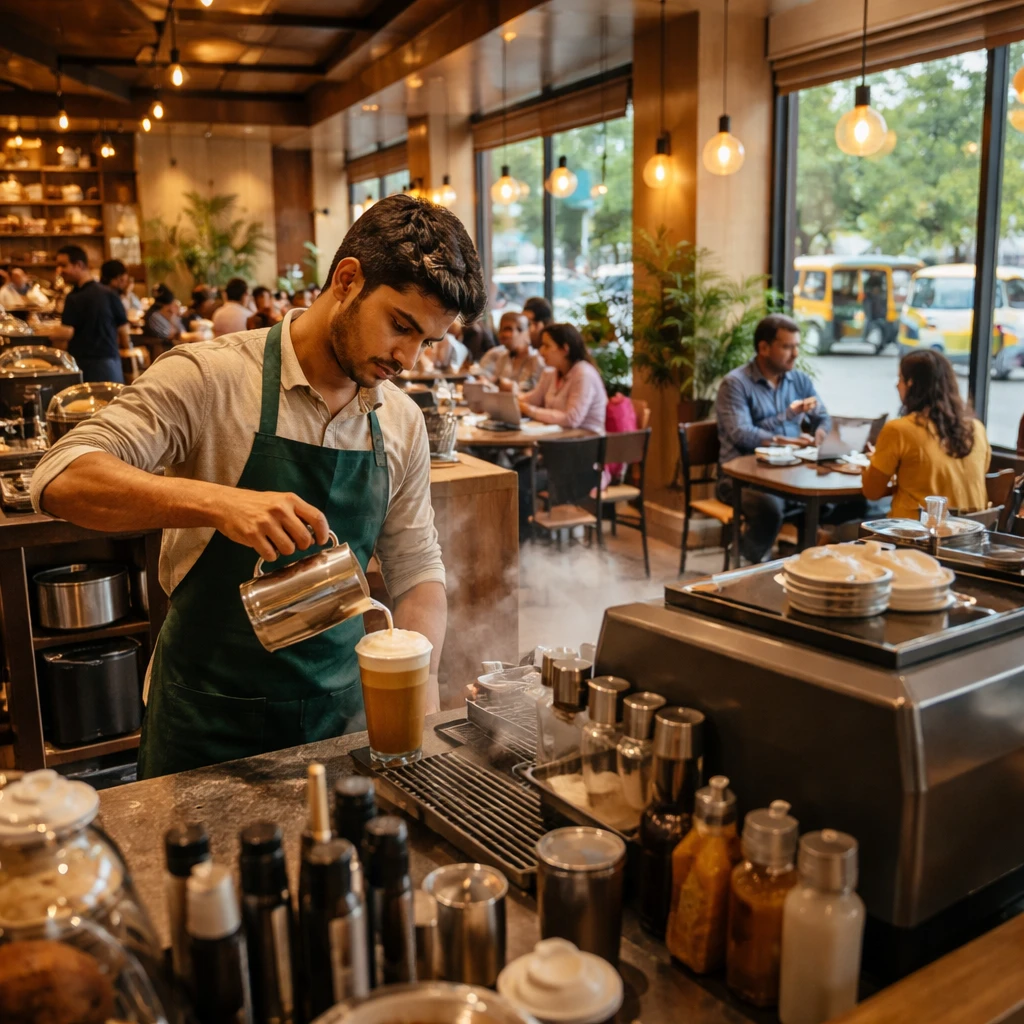Starbucks’ India Arm Scales Up Stores and Menu Despite Growing Losses