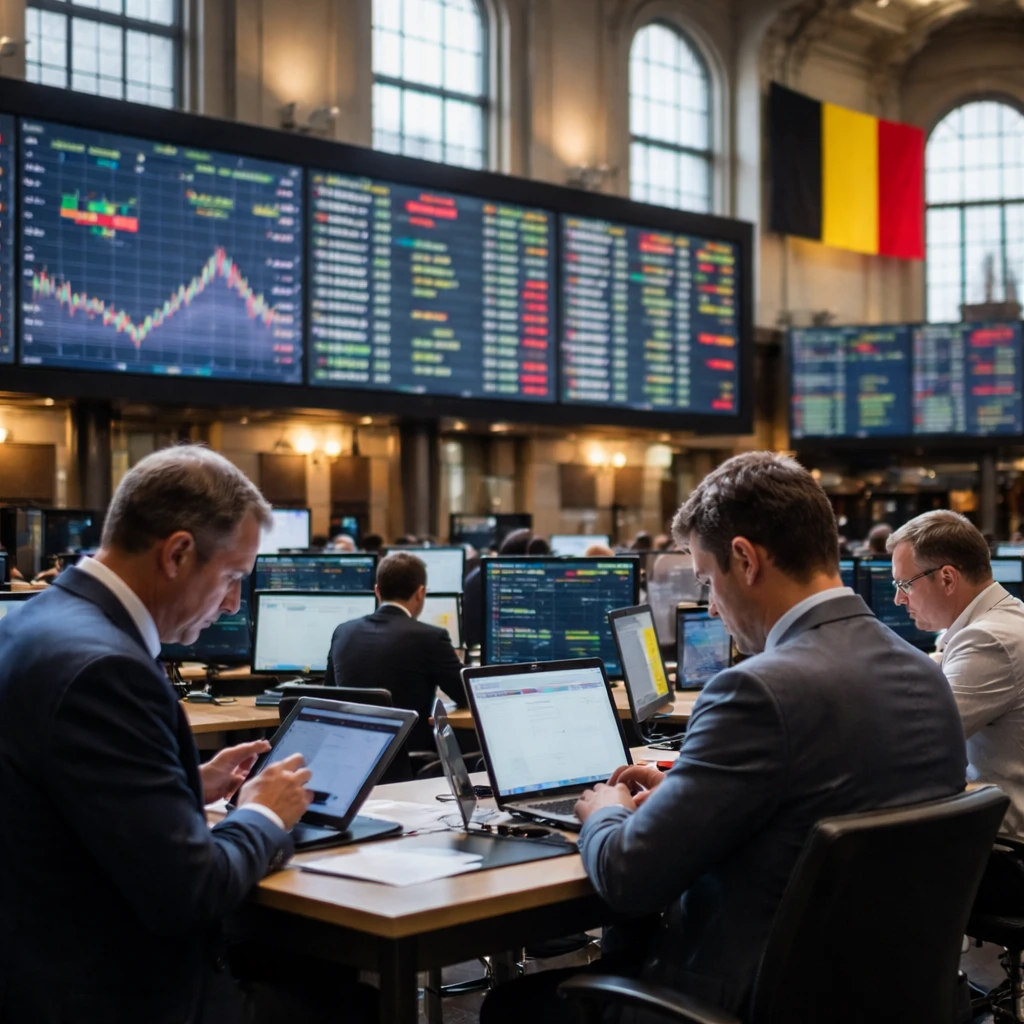 Belgian Stocks Slip as Tech, Financials and Utilities Weigh on BEL 20