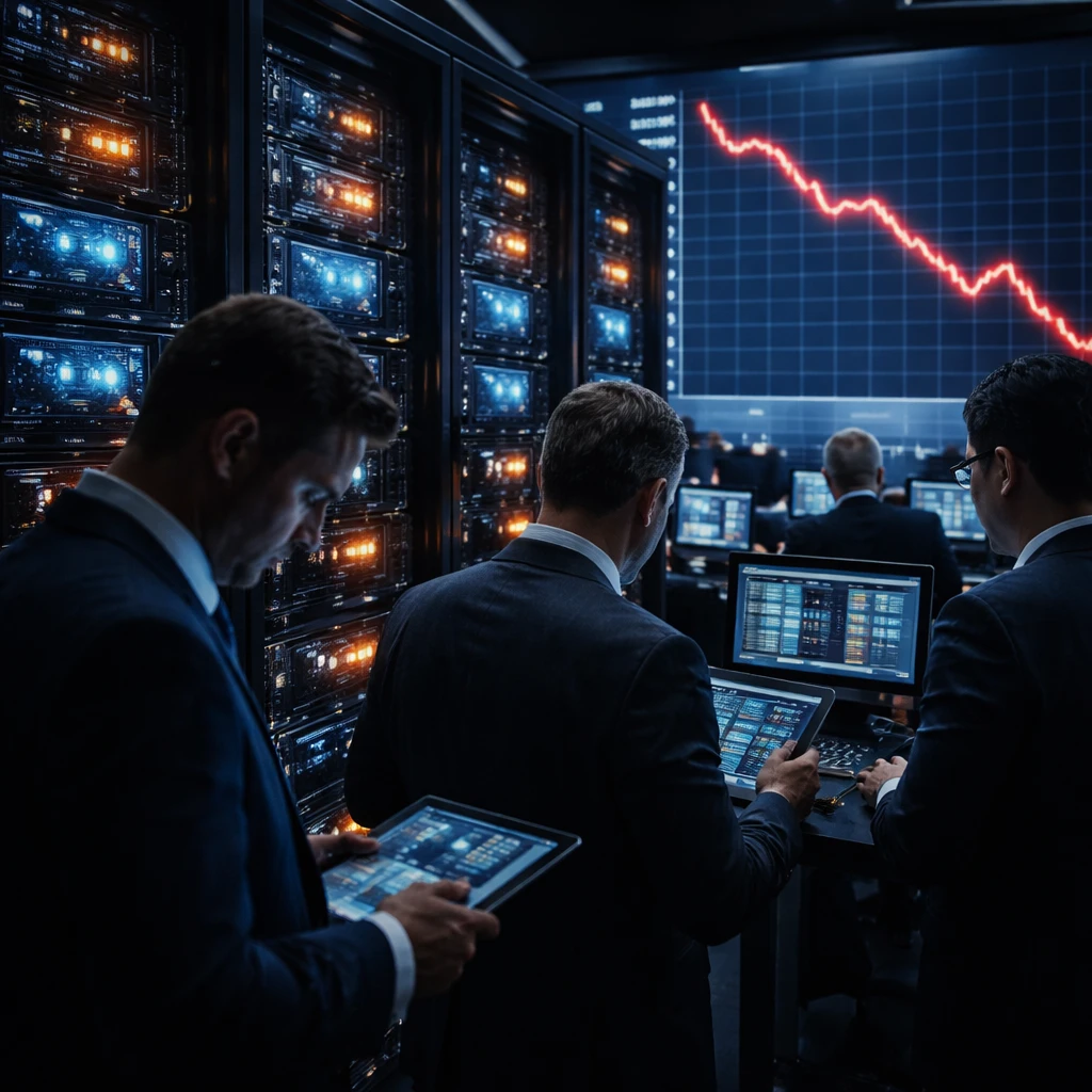 Software Efficiency Shock Sends Chip Stocks Lower, SOX Drops Over 5%