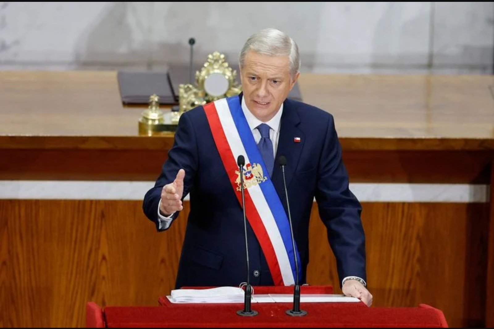 Kast lays out crime, fiscal and growth package in first congressional address as approval slides