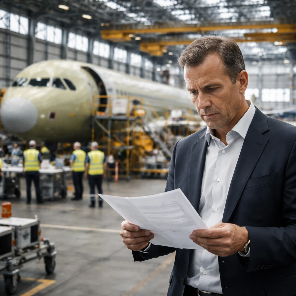 Airbus Chief Urges Preparedness as Geopolitical and Trade Strains Hit Operations