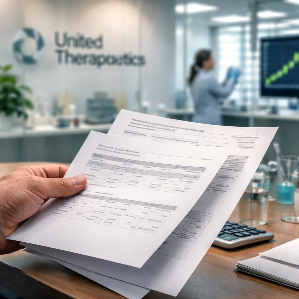 United Therapeutics CEO Executes Stock Sales and Option Exercise as Company Reports Phase 3 Success and $2B Buyback