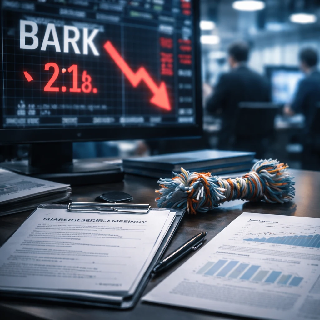 BARK Shares Plunge After Special Committee Rejects Buyout Proposal