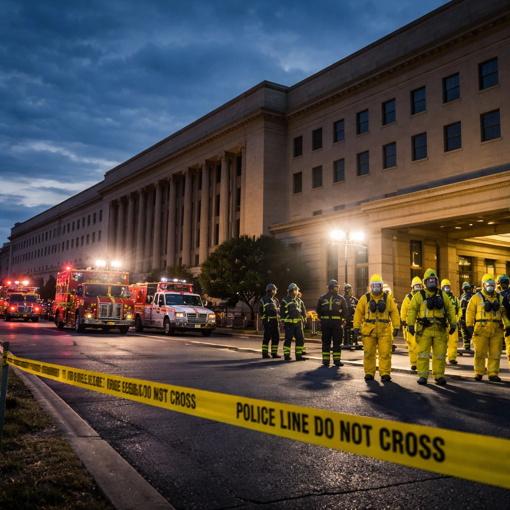 Hazardous Materials Response Triggers Lockdown at Pentagon