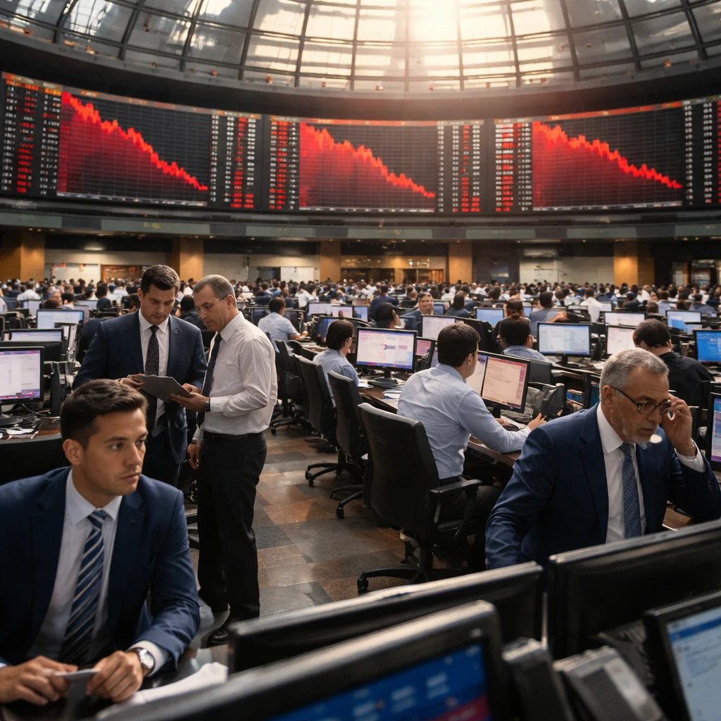 Mexican equities slide as three major sectors weigh on benchmark