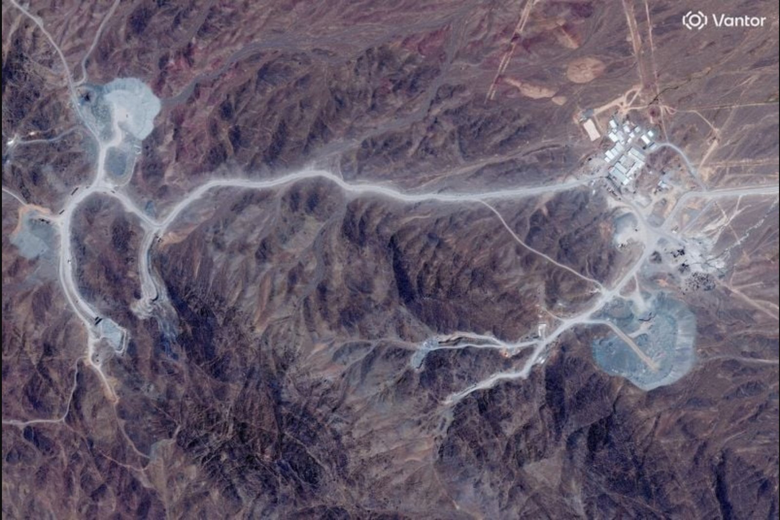 Inside Pickaxe Mountain - The Deeply Buried Facility Near Natanz President Trump Has Threatened