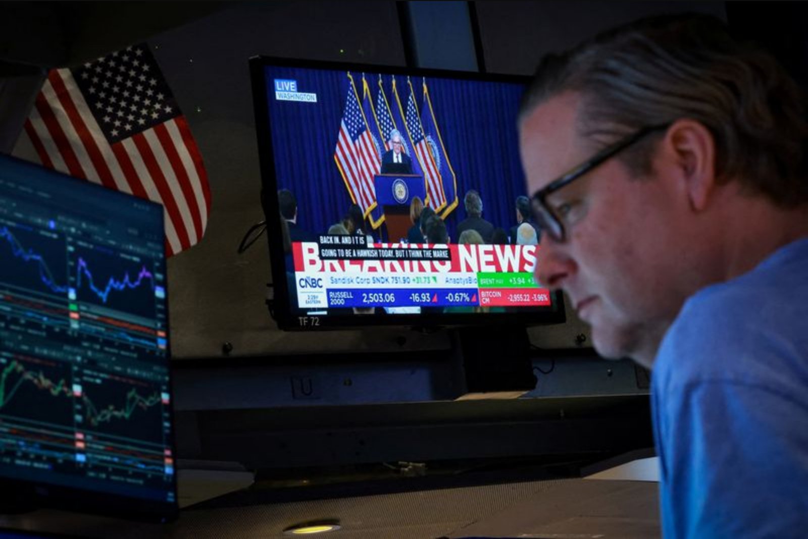 Markets Retreat as Middle East Tensions Send Oil Surging and Fed Keeps Rate Path Intact