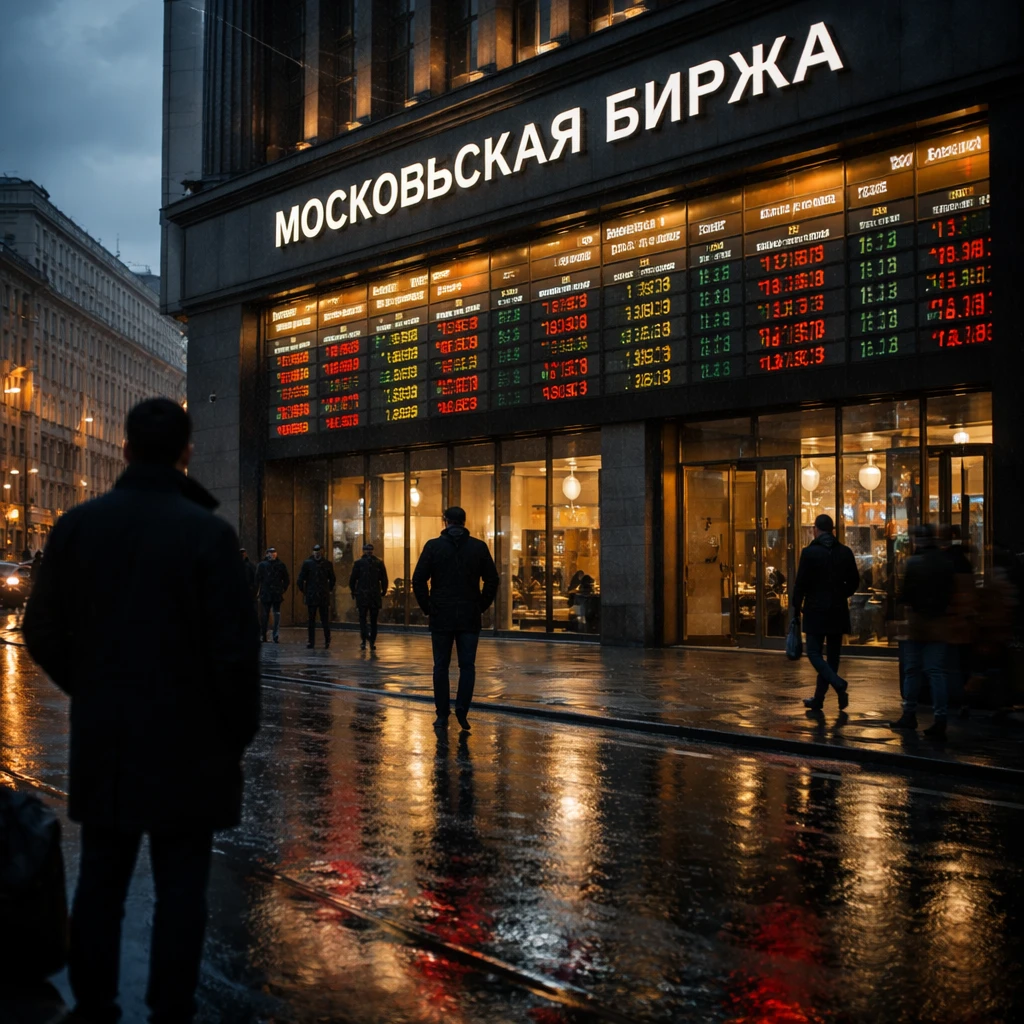 Moscow benchmark finishes flat as selective gains offset losses