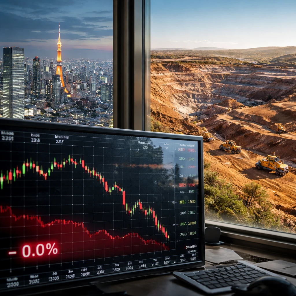 Asian Markets Mixed as Japan Slips on Weak GDP While BHP Lifts Australia