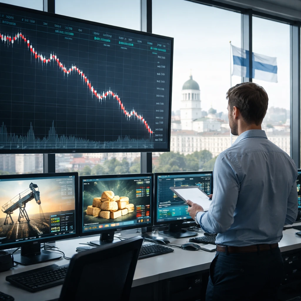 Helsinki market slips as industrials, financials and oil names weigh on OMX Helsinki 25