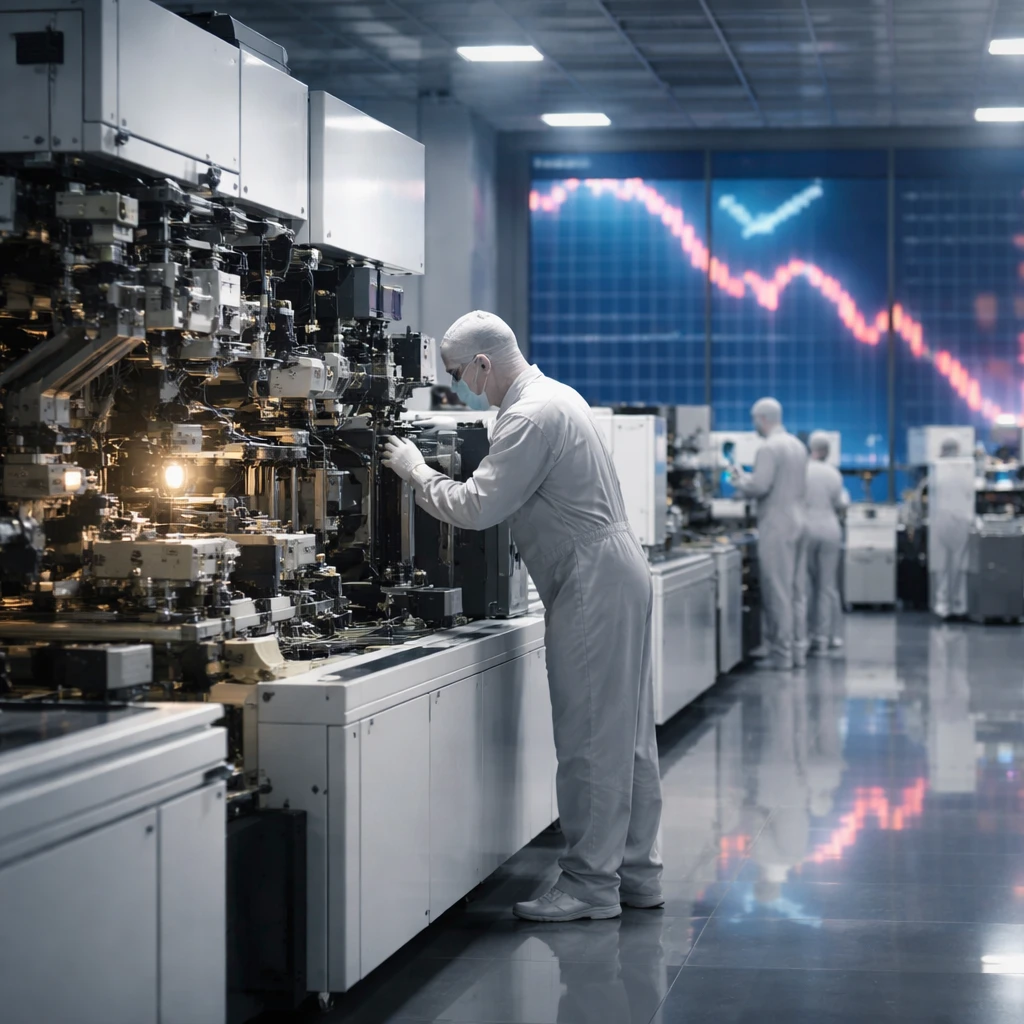 Chip-equipment stocks tumble after report China began mass-producing immersion DUV tools
